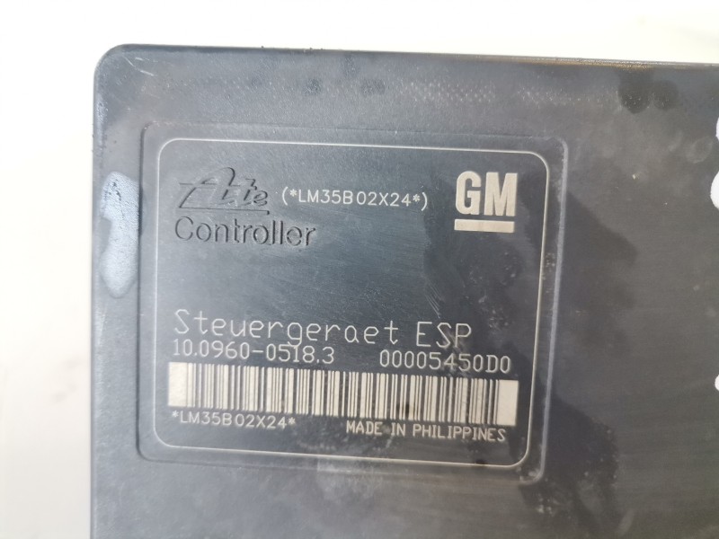 Recambio de abs para opel astra h berlina z19dth referencia OEM IAM 13157578/10096005183  