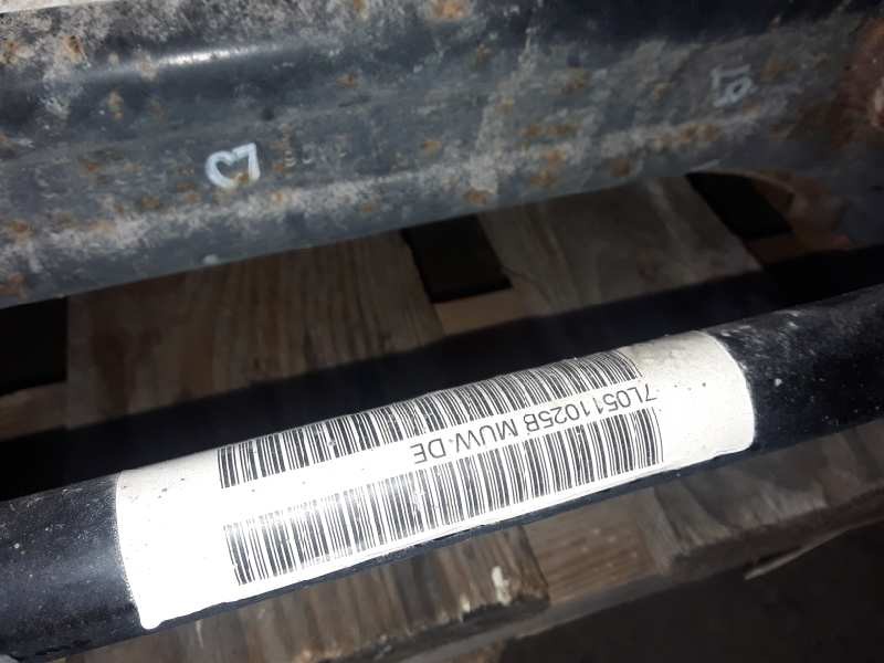 Recambio de barra estabilizadora trasera para audi q7 (4l) bug referencia OEM IAM 7L0511025B  