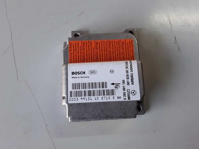 Recambio de centralita airbag para mercedes-benz clk (bm 208) coupe 111975 referencia OEM IAM 0285001165/0018200826  
