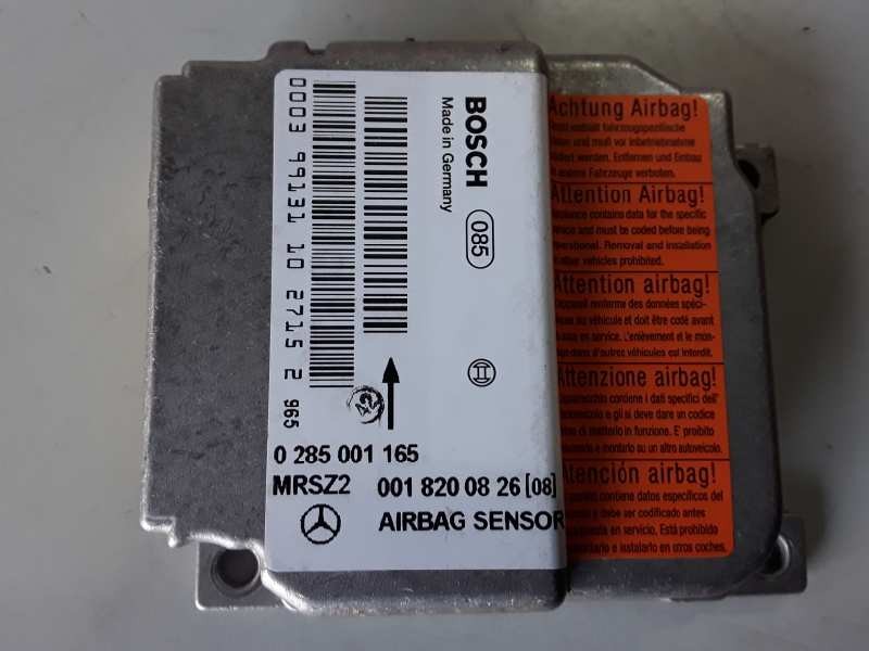 Recambio de centralita airbag para mercedes-benz clk (bm 208) coupe 111975 referencia OEM IAM 0285001165/0018200826  