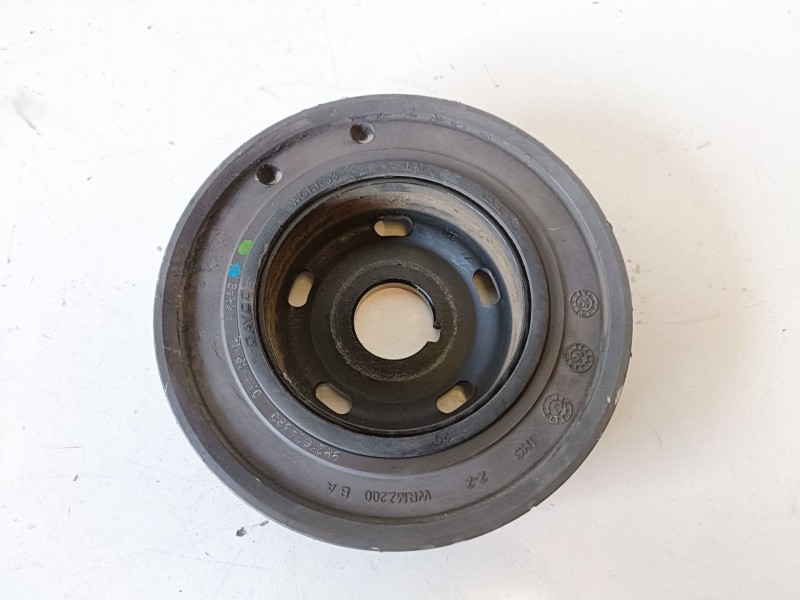 Recambio de polea cigueñal para opel combo life e yh01 referencia OEM IAM 9821624380  