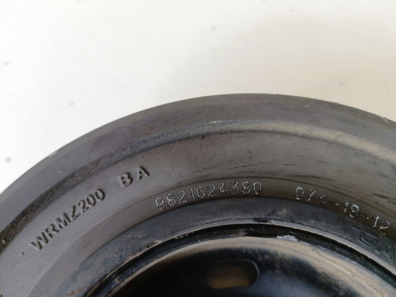 Recambio de polea cigueñal para opel combo life e yh01 referencia OEM IAM 9821624380  