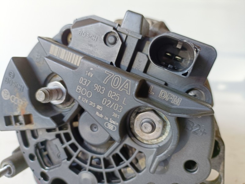 Recambio de alternador para volkswagen lupo (6x1/6e1) aud referencia OEM IAM 0124315005  