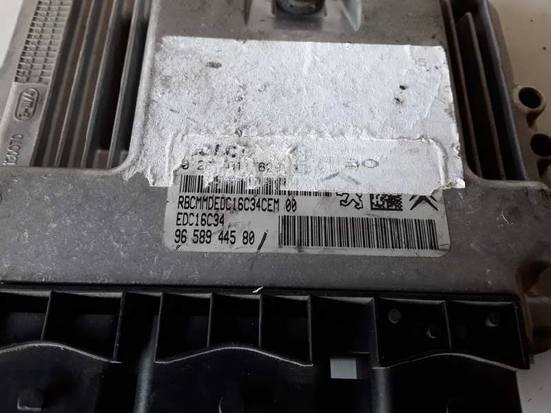 Recambio de centralita motor uce para citroen c4 berlina 9hy referencia OEM IAM 0281011629/EDC16C34/9658944580  