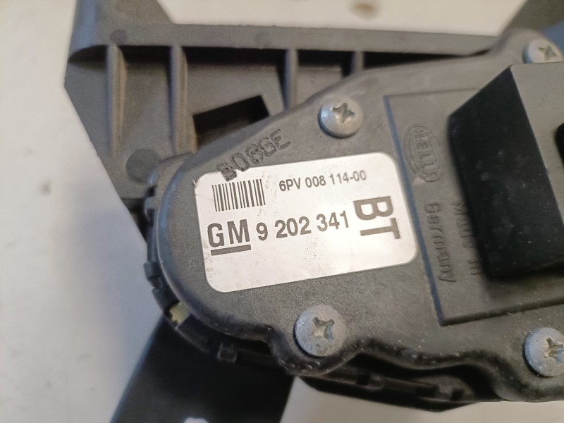 Recambio de pedal acelerador para opel astra h berlina z19dth referencia OEM IAM 9202341  