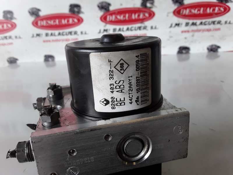 Recambio de abs para renault twingo ii d4f772 referencia OEM IAM 8200403322F/10097014093  