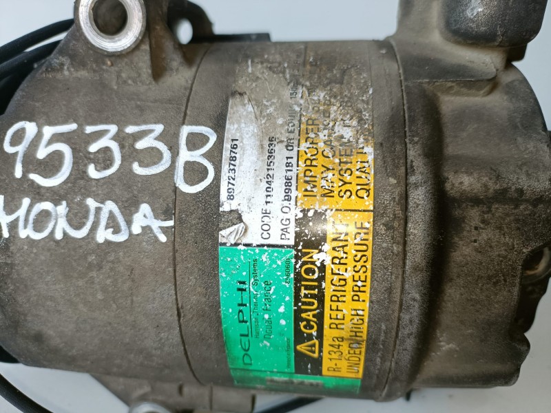 Recambio de compresor aire acondicionado para honda civic berlina 3 puertas (ep) 4ee2 referencia OEM IAM 8972878761  