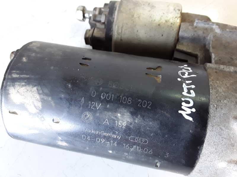 Recambio de motor arranque para fiat nuevo multipla (186) 186a8000 referencia OEM IAM 0001108202  