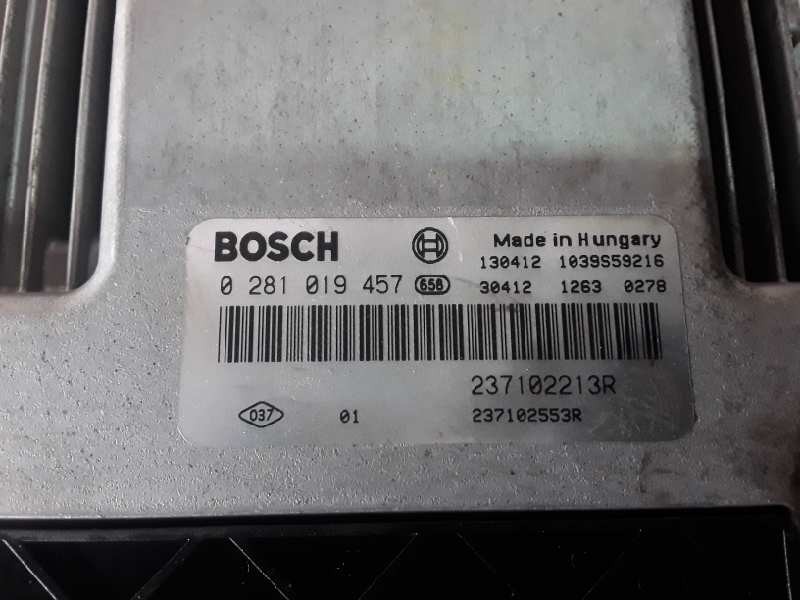 Recambio de centralita motor uce para dacia logan ii k9k612 referencia OEM IAM 0281019457/1039S59216/237102213R/237102553R  