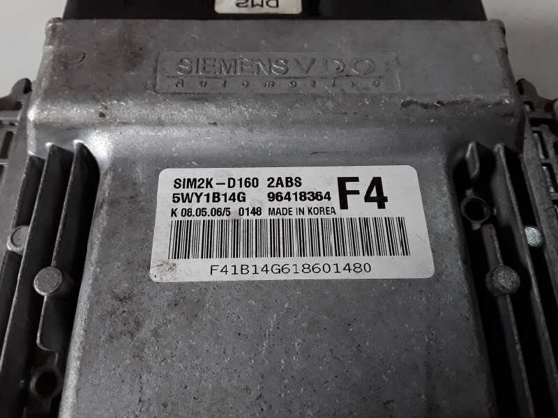 Recambio de centralita motor uce para chevrolet epica x20d1 referencia OEM IAM 5WY1B14G/SIM2KD160/2ABS  