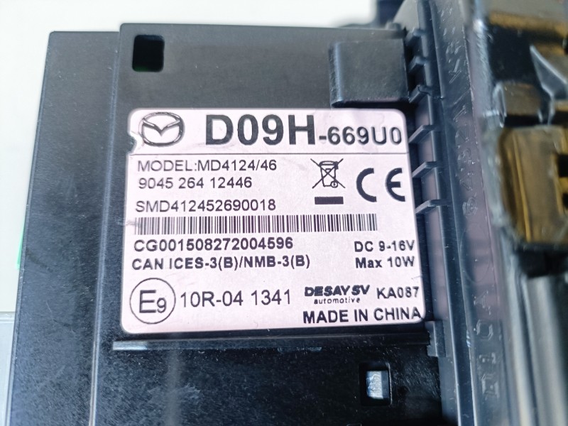 Recambio de modulo electronico para mazda cx-3 (dk) pe referencia OEM IAM D09H669U0  