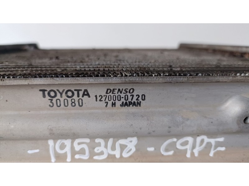 Recambio de intercooler para toyota land cruiser (j12) 1kdftv referencia OEM IAM 1270000720  