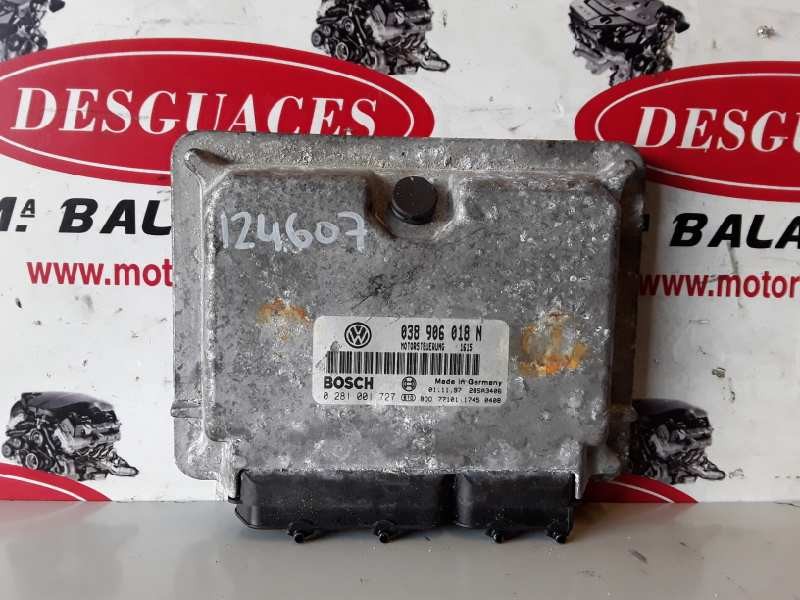 Recambio de centralita motor uce para volkswagen passat variant (3b5) ahu referencia OEM IAM 038906018N/0281001727  
