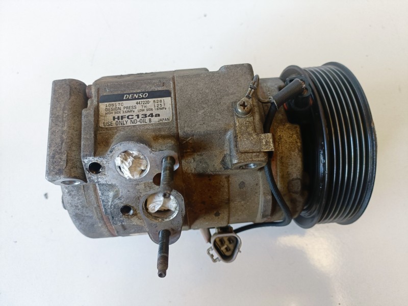 Recambio de compresor aire acondicionado para toyota land cruiser (j12) 1kdftv referencia OEM IAM 4472205261  
