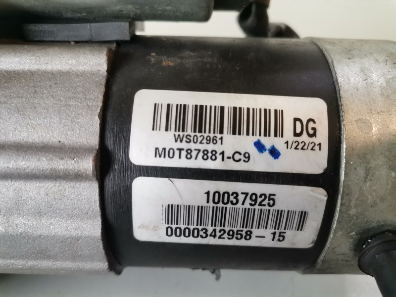 Recambio de motor arranque para renault clio iii k9k770 referencia OEM IAM M0T87881C  