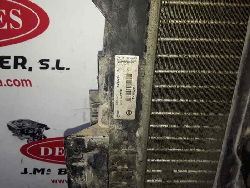 Recambio de radiador agua para nissan qashqai (j10) referencia OEM IAM 21410JD21B/M145287A/T.M.MR20DE  