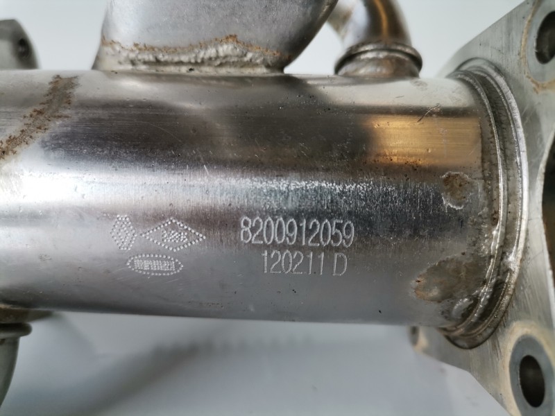 Recambio de enfriador egr para renault clio iii k9k770 referencia OEM IAM 8200912059  