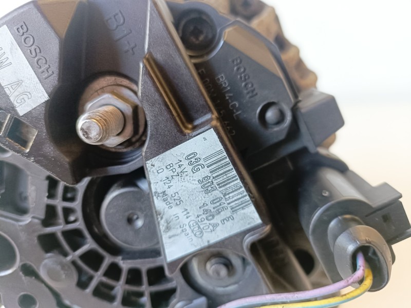 Recambio de alternador para audi a4 berlina (8k2) caga referencia OEM IAM 03G903016E  