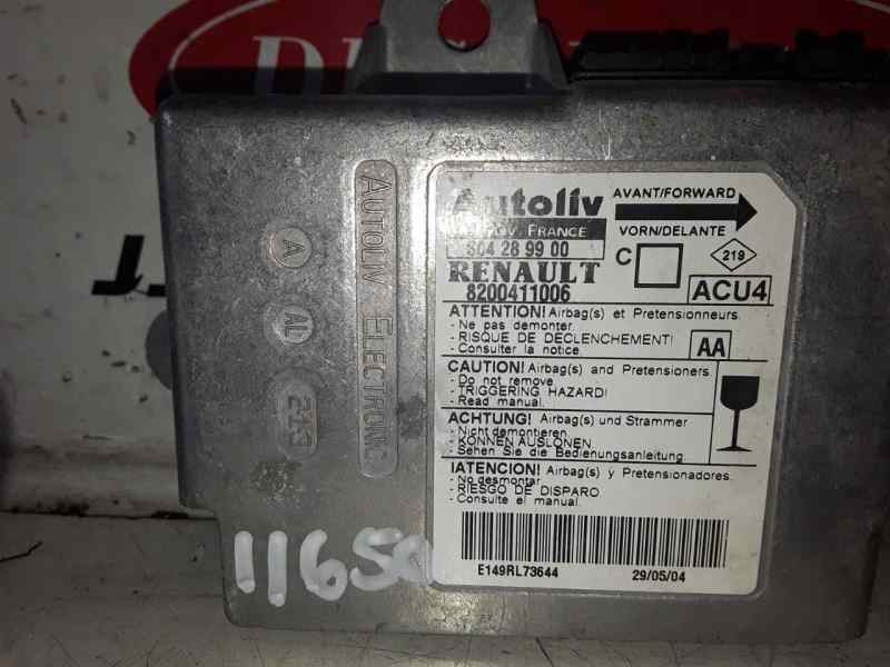 Recambio de centralita airbag para renault megane ii berlina 5p referencia OEM IAM 8200411006/604289900  
