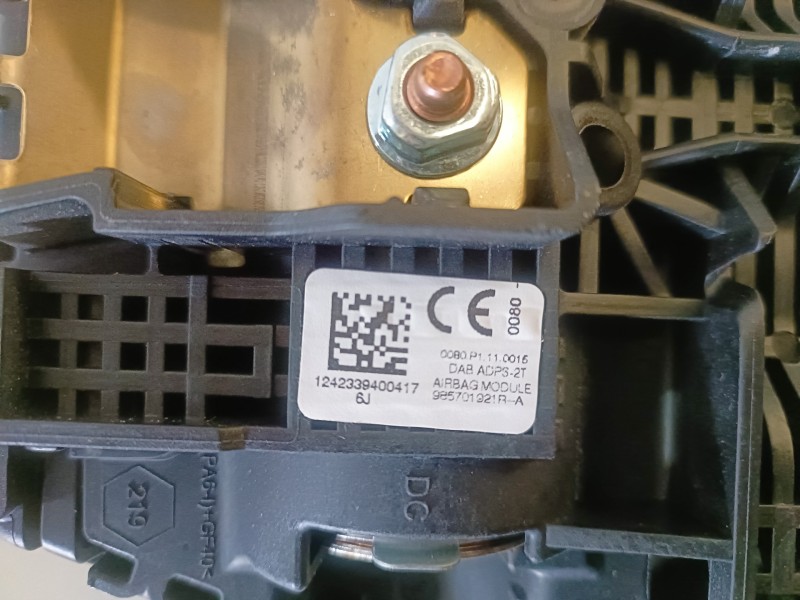 Recambio de airbag delantero izquierdo para renault scenic iii (jz) r9m402 referencia OEM IAM 985701921RA  