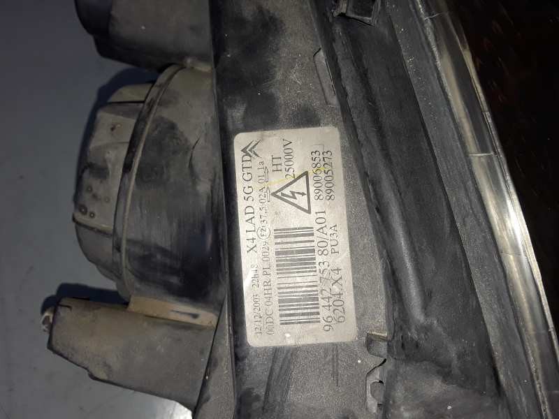 Recambio de faro izquierdo para citroen c5 berlina 4hx referencia OEM IAM 9644275380  