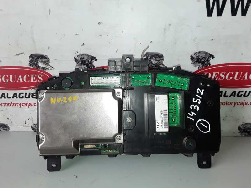 Recambio de cuadro instrumentos para nissan nv200 /evalia (m20/m) k9k referencia OEM IAM JX56C/GZ  