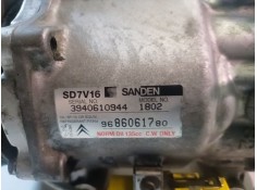 Recambio de compresor aire acondicionado para peugeot partner tepee 9hw referencia OEM IAM 9686061780   2