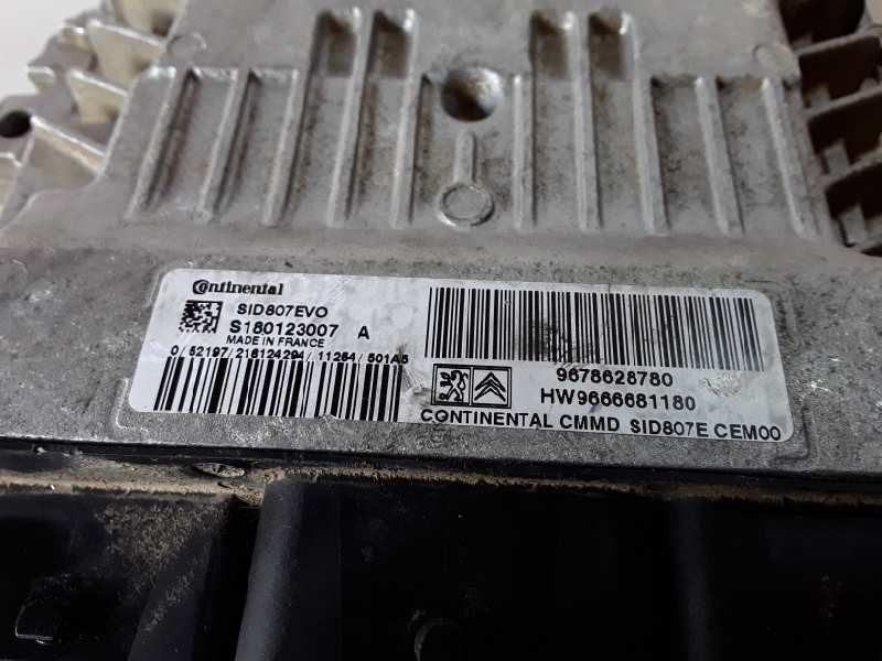 Recambio de centralita motor uce para peugeot 308 9hr referencia OEM IAM 9678628780/SID807EVO/S180123007A/HW9666681180  