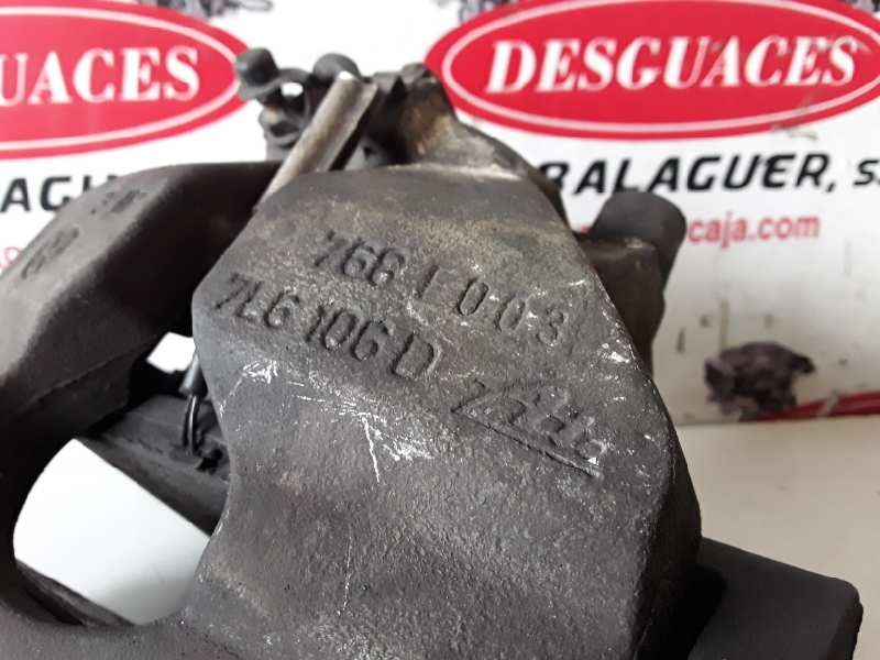Recambio de pinza de freno delantera derecha para volkswagen touareg (7la) bac referencia OEM IAM 7L6106D/768F003  