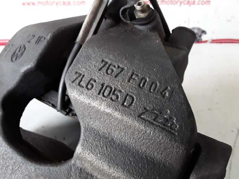 Recambio de pinza de freno delantera izquierda para volkswagen touareg (7la) bac referencia OEM IAM 7L6105D/767F004  