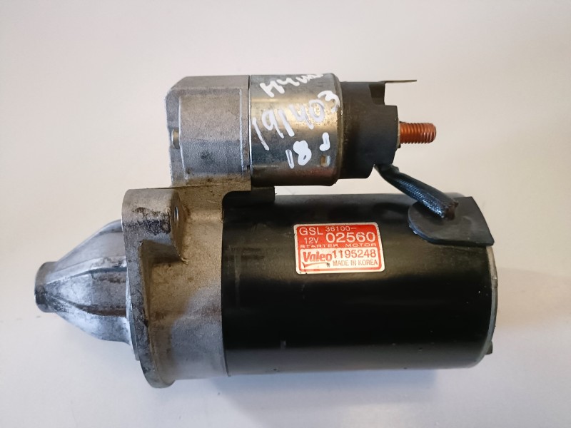 Recambio de motor arranque para hyundai i10 (pa) g4hg referencia OEM IAM 3610002560  