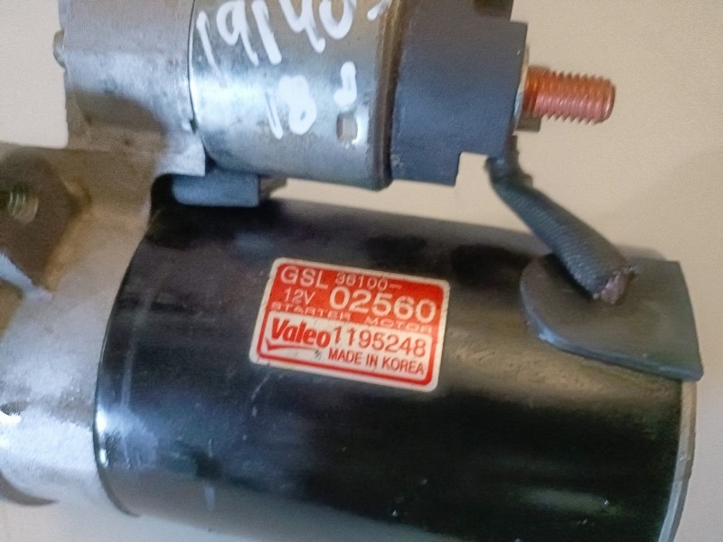 Recambio de motor arranque para hyundai i10 (pa) g4hg referencia OEM IAM 3610002560  