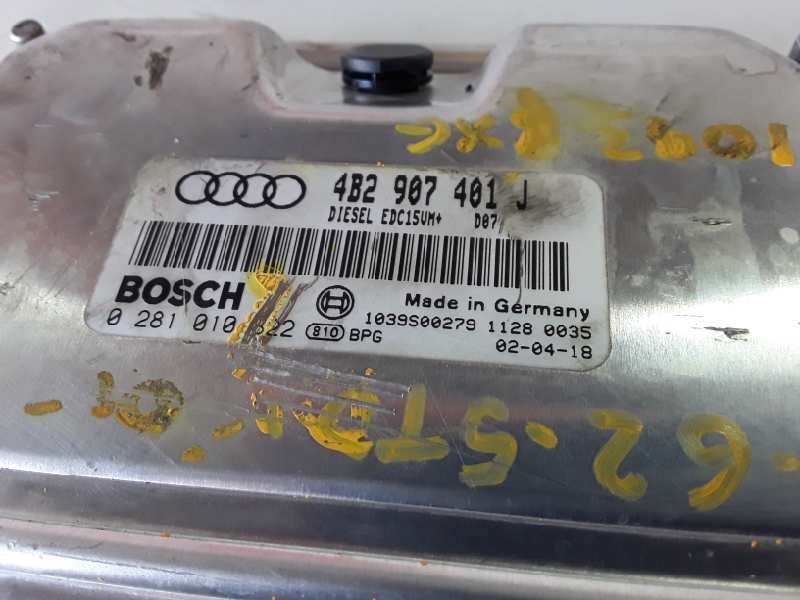 Recambio de centralita motor uce para audi a6 berlina (4b2) ake referencia OEM IAM 4B2907401J/EDC15VM+/0281010822  