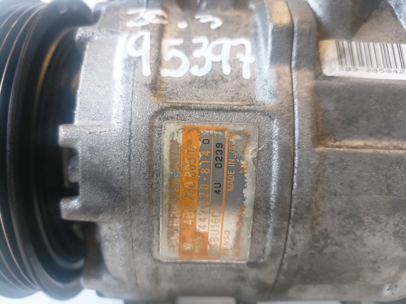 Recambio de compresor aire acondicionado para audi a6 berlina (4b2) afb referencia OEM IAM 4B0260805C  