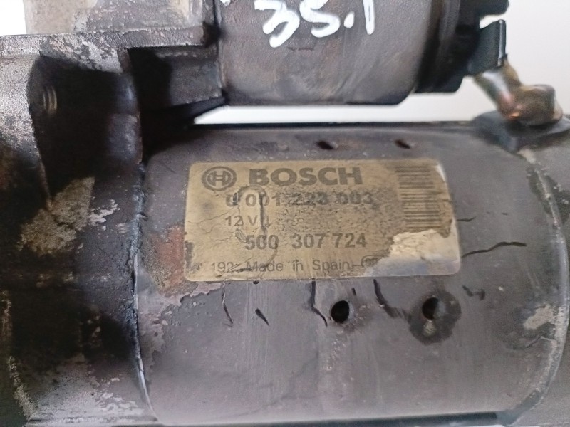 Recambio de motor arranque para iveco daily furgón d814043b referencia OEM IAM 0001223003  