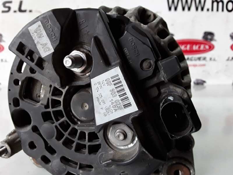 Recambio de alternador para ford galaxy (vy) auy referencia OEM IAM 06F903023F/0124525091  