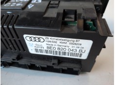 Recambio de mando climatizador para audi a4 avant (8e) bkn referencia OEM IAM 8E0820043BJ   2