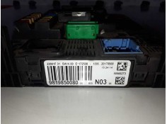 Recambio de caja reles / fusibles para peugeot 2008 hnz referencia OEM IAM 9819850080/E1172508   2