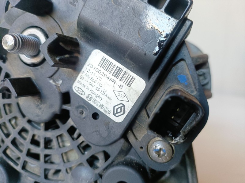 Recambio de alternador para dacia dokker k9k612 referencia OEM IAM 231002949RB  