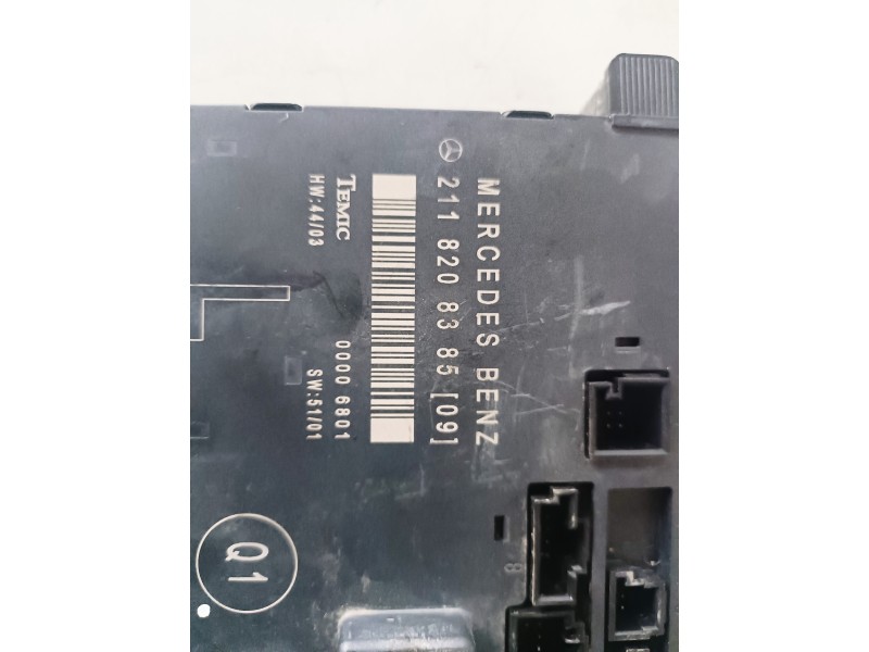 Recambio de modulo electronico para mercedes-benz clase e (bm 211) berlina 648961 referencia OEM IAM 2118208385  