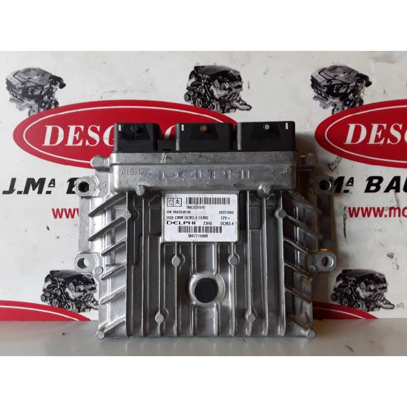 Recambio de centralita motor uce para citroen c5 berlina rhf referencia OEM IAM 9663548180/9667214980/DCM3.4  