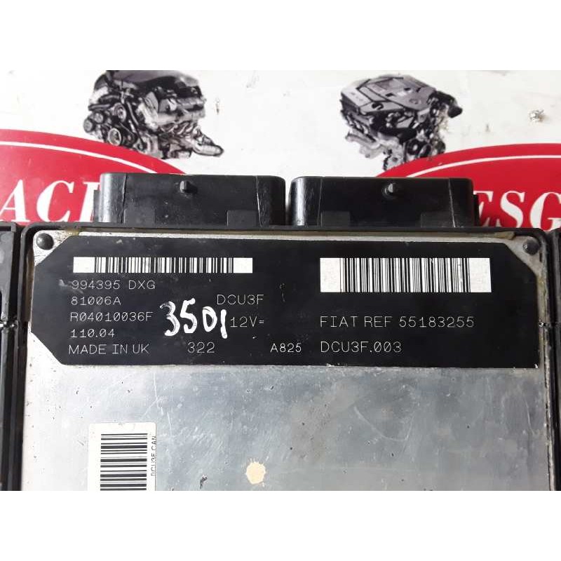 Recambio de centralita motor uce para fiat i doblò (223) cargo 223a6000 referencia OEM IAM 55183255/994395DXG/R04010036F/DCU3F  
