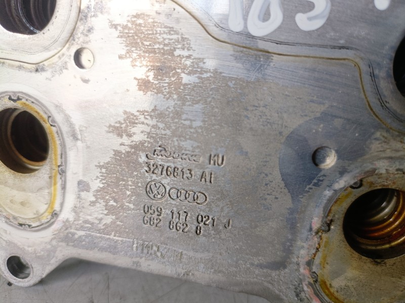 Recambio de enfriador aceite motor para audi q7 (4l) bug referencia OEM IAM 059117021  