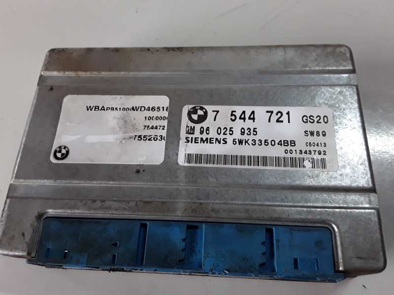 Recambio de centralita cambio automatico para bmw serie x3 (e83) 306d2 referencia OEM IAM 7544721/96025935/5WK33504BB  