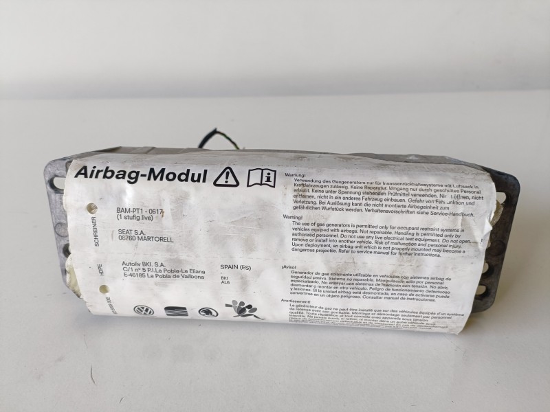 Recambio de airbag delantero derecho para seat altea (5p1) cayc referencia OEM IAM 5P0880204C  