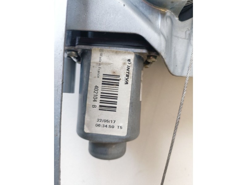 Recambio de elevalunas delantero derecho para peugeot partner tepee bh02 referencia OEM IAM   
