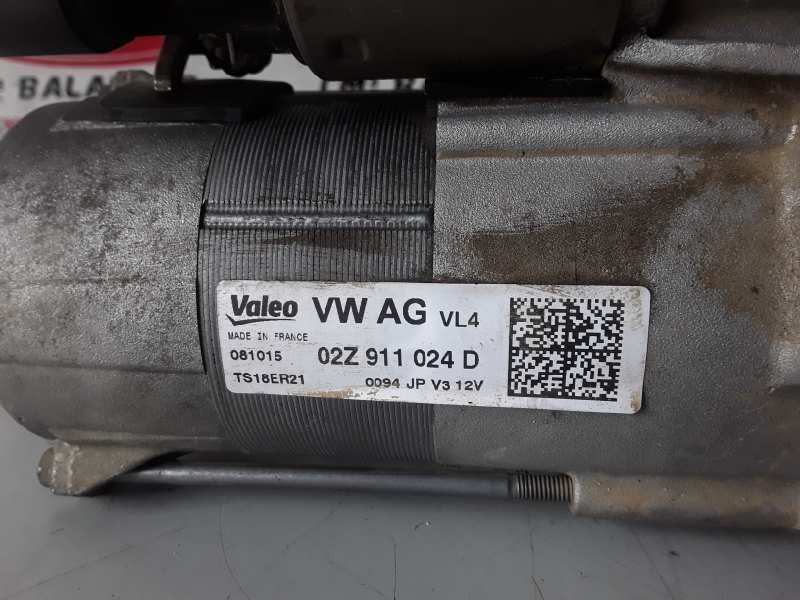 Recambio de motor arranque para seat toledo (kg3) referencia OEM IAM 02Z911024D/TS18ER21  
