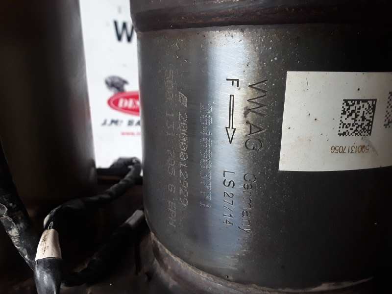 Recambio de catalizador para seat leon (5f1) referencia OEM IAM 04L131723AN/04L131602E/5Q0131705G  