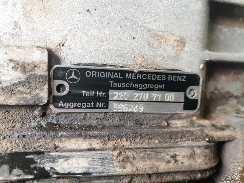 Recambio de caja cambios para mercedes-benz clase s (bm 220) berlina 628960 referencia OEM IAM 2202707100  