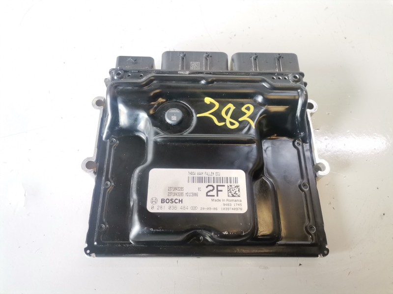 Recambio de centralita motor uce para dacia dokker k9k872 referencia OEM IAM 0281036484  